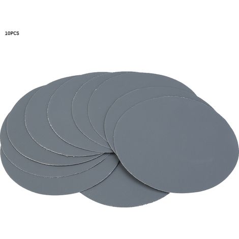 Rundes Schleifpapier, 15,2 Cm (6 Zoll) Durchmesser – 10er-packung, Körnung 180 Bis 10.000, Pflanzenfasern, Nass-/trockenanwendung