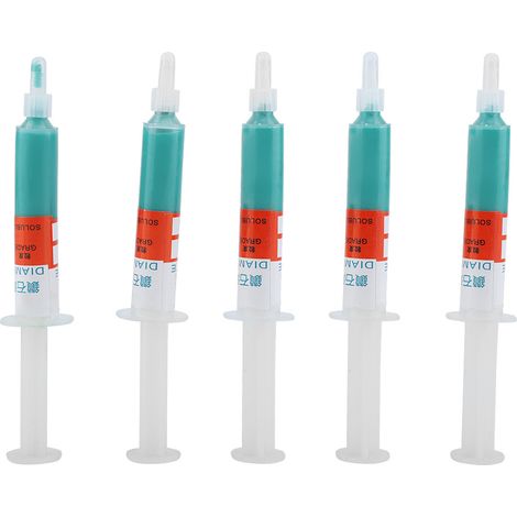 Ölbasierte Diamantpolierpaste, 5 Stück, Körnung W7 1500, Für Schmuck, Metalle Und Edelsteine