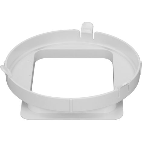 Quadratischer Abluftanschluss Für Die Mobile Klimaanlage Midea 1p Ky-35 – Robuster Abs-adapter, 16 X 16 X 4 Cm