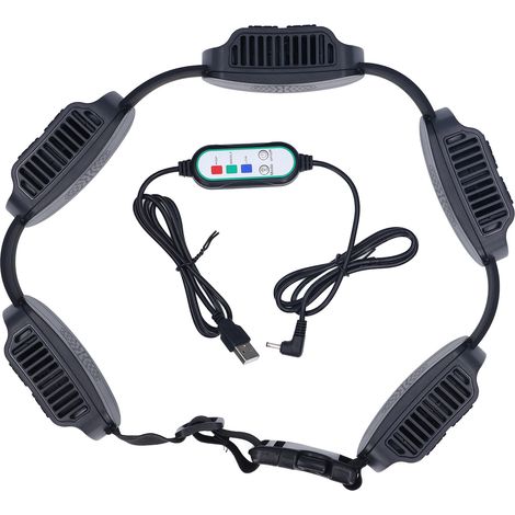 Tragbarer 3-stufiger Riemenventilator, 6000 U/min, Für Outdoor-aktivitäten, Camping, Angeln Und Sport