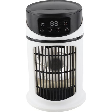 Tragbarer Usb-verdunstungsklimagerät Mit Timer Und Luftbefeuchter – 300 Ml, Leise, Für Büro Und Schlafzimmer