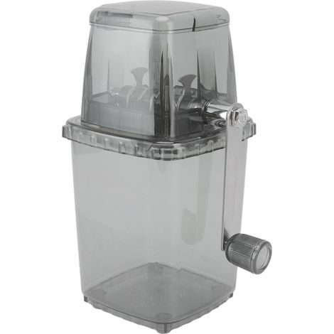 Tragbarer Eispinsel Für Crushed Ice Und Slush-eis – Edelstahl, Grau
