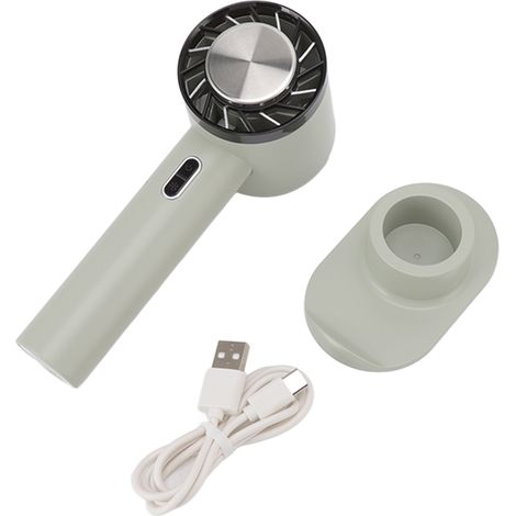 Wiederaufladbarer Usb-ventilator Mit Halbleiterkühlung – Grün, 2200 Mah, 3 Geschwindigkeitsstufen
