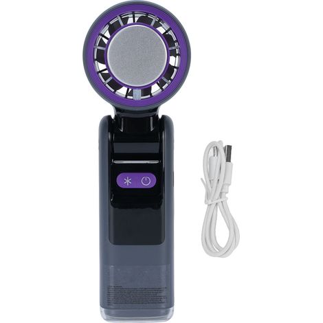 Wiederaufladbarer, Tragbarer Ventilator Mit Led-anzeige, Bürstenloser Turbine, 100 Einstellbaren Geschwindigkeitsstufen, 4000 Mah
