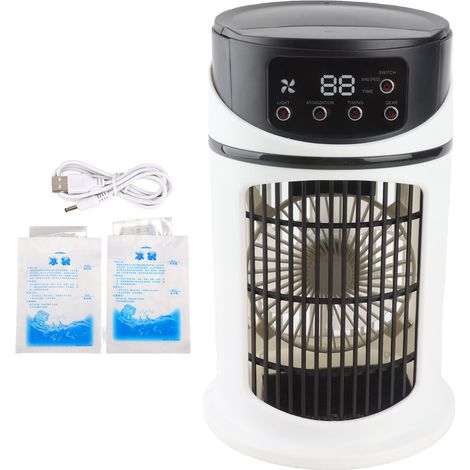 Tragbare Klimaanlage Ohne Abluft – Mobiler Luftkühler Mit 300-ml-tank, Wasserkühlung Und -filtration