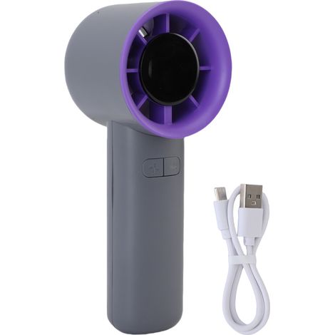 Tragbarer, Leiser Usb-ventilator Mit Halbleiterkühlung, 2000-mah-akku, 6 W, Faltbar