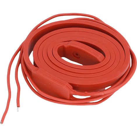Heizband Für Wasserleitungen 75w, 15 X 1000 Mm, Wasserdichtes, Flexibles Silikon, Frostschutz Für Metall- Oder Kunststoffrohre