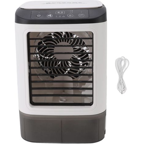 Mini-klimagerät (12 W) Mit 900-ml-wassertank, Kühlung Und Luftbefeuchtung Per Nebel, Usb-anschluss