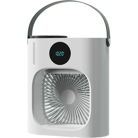 Mini-usb-klimaanlage – Luftkühler Mit 900-ml-wassertank, 3 Geschwindigkeitsstufen Und Luftbefeuchterfunktion