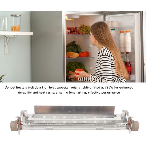 Wr51x10055 Aluminium-kühlschrank-abtauheizung, 725 W