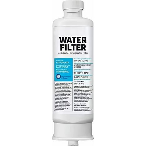 Wasserfilter Für Samsung Kühlschränke Im Amerikanischen Stil – Kompatibel Mit Haf-qin/exp, Da97-17376b, Da97-08006c – Ersatzfilterkartusche Für Kühlschrank Rf28r7351sg – Reines Und Frisches Wasser