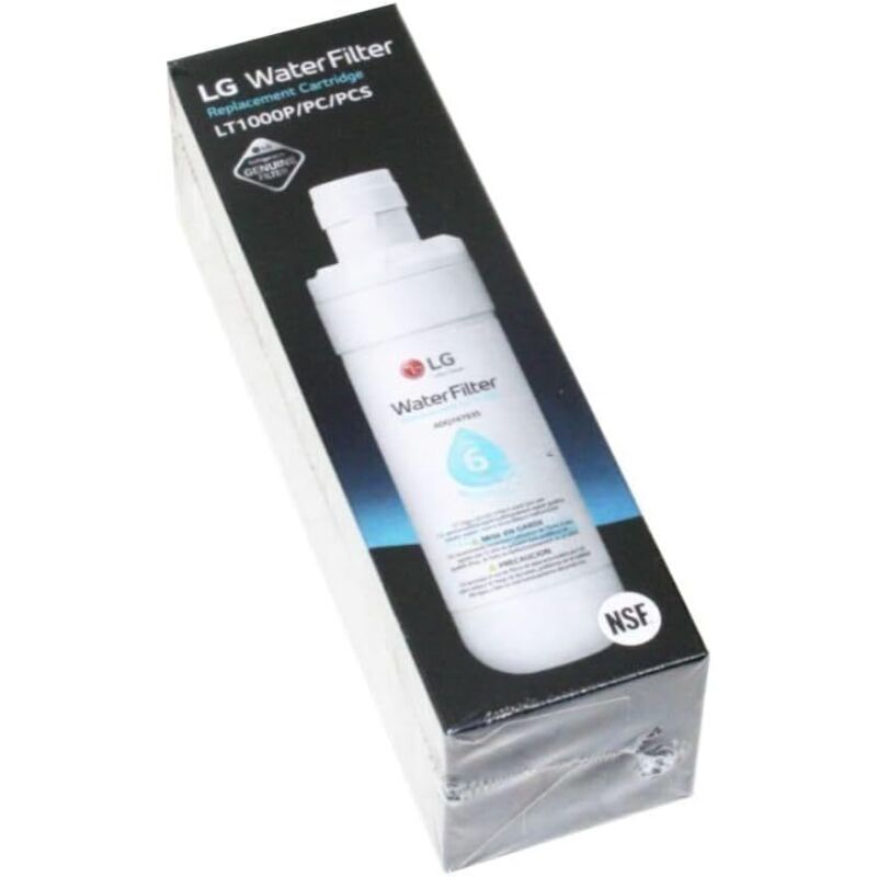 Wasserfilter Für Lg-kühlschränke Im Amerikanischen Stil – Kompatibel Mit Lt1000p, Lt1000pc, Lt1000pcs – Ersatzfilterkartusche Adq747935 Für Lg- Und Kenmore-kühlschränke (modell 9980) – Reines Und Fris