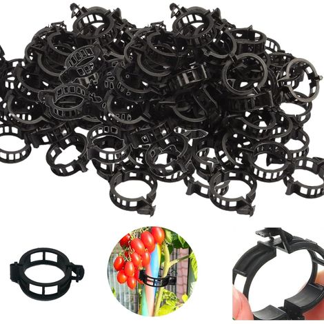250 Stück Tomatenclips Für Pflanzen, Pflanzenstützclips Für Gärten, Tomatenpflanzenstützclips, Pflanzenstützclips Für Gemüse, Tomaten Und Kletterpflanzen