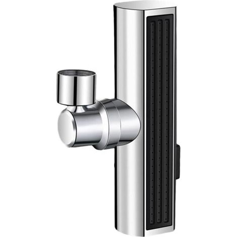 1 Stück Universeller Multifunktionaler Wasserhahnadapter, Abs-material, 3 Strahlarten, Ersatzzubehör Für Küchen- Und Badezimmerarmaturen, Unverzichtbares Haushaltsaccessoire