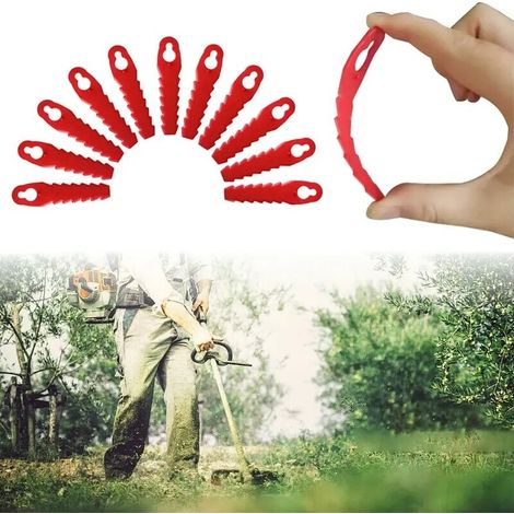 11 X 5,5 Mm Kunststoff-schneidmesser Für Rasenmäher, 60 Stück, Geeignet Für Gartenrasenmäher.