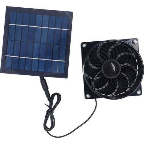 5-w-solar-abluftventilator Für Dachböden, Schuppen Und Hühnerställe – Energieeffizient, Einfache Installation