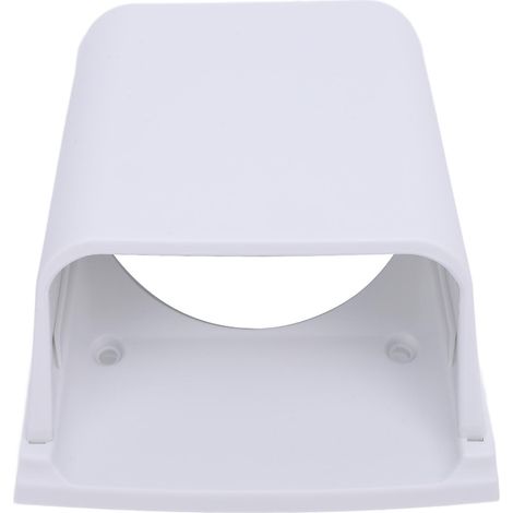 3-zoll-marine-lüftungsgitter Mit Haube Für Ansaugung/abluft – Weißes Abs, 8,6 Cm, Für Wohnmobile, Boote Und Yachten