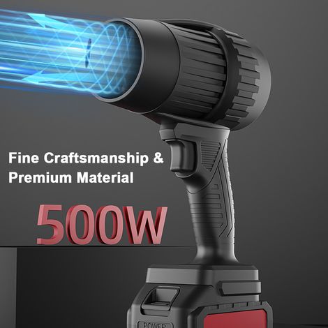 500 G Tragbarer Jet-ventilator – Leistungsstarker Turbo-ventilator Zum Reinigen Von Tastaturen, Autos Und Werkstätten – Makita-akku-kompatibel