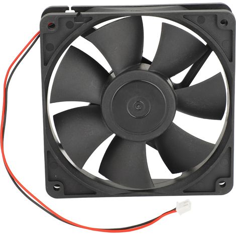 Axiallüfter 120 X 120 X 24,5 Mm, 12 V Dc, 2600 U/min, 92,1 Cfm, Mit Doppelten Kugellagern, Für Schweiß- Und Laserrauchabsaugung.