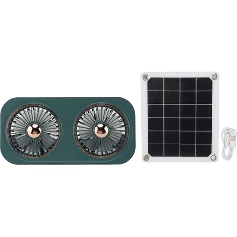 20-w-solar-abluftventilator Für Tierhäuser Und Außentoiletten – Doppelausgang, 5 V