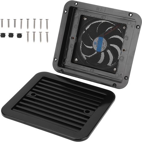 Seitlicher Abluftventilator Für Wohnmobile, 205 X 185 Mm, 5 V, Wetterfestes Abs