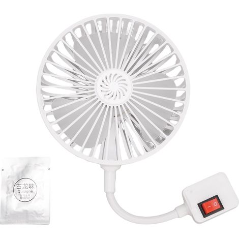 Mini-tischventilator Mit Ätherischem Öldiffusor, Flexibel Und Leise – 210 G