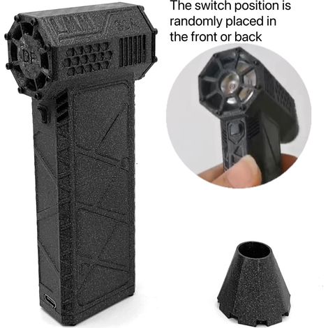 28,8 Mm Bürstenloser Turbo-jet-lüfter – 110.000 U/min, Hohe Leistung, Leise, Pd-ladefunktion Über Usb-c