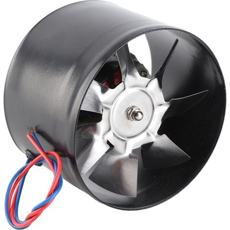 Runder 4-zoll-metall-kanalventilator, Leise Und Mit Hoher Drehzahl Für Küche Und Keller
