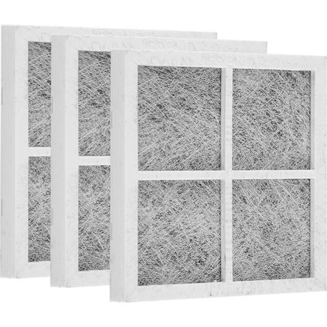 Lg Lt120f Kühlschrank-luftfilter – 3 Stück, Aktivkohle, 80 X 80 X 8 Mm