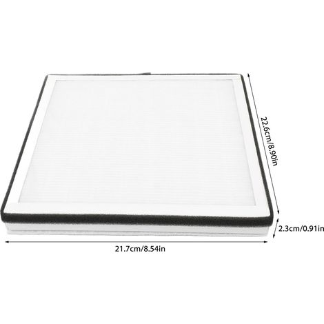3-in-1-luftreinigerfilter Mit Aktivkohle- Und Hepa-filter Für Purezone Peairfil – 2er-pack
