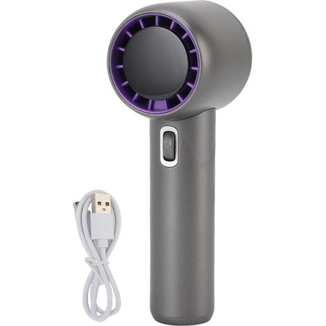 Tragbarer Ventilator Mit 199 Geschwindigkeitsstufen, 3500 Mah Usb-akku, Digitalanzeige Und Bis Zu 15 Stunden Akkulaufzeit