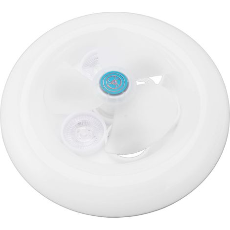 Leiser E27 Led-deckenventilator Mit Weißem Und Rgb-licht – 2400 Lm, 6000 K, Für Schlafzimmer Und Küche