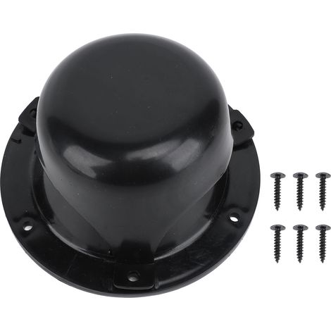 Belüftungsabdeckung Für Wohnmobile Und Wohnwagen – Wasserdichte, Schwarze Abs-abdeckung, 13,3 X 7,6 Cm, Geruchsabweisend