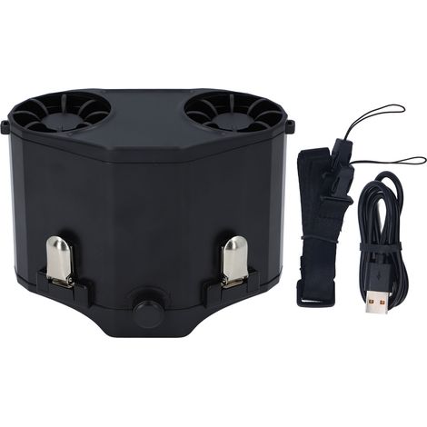 3-in-1-tragventilator Mit Gürtelclip, 20000-mah-akku, 15 Bis 120 Stunden Akkulaufzeit, Stufenlose Geschwindigkeitsregelung