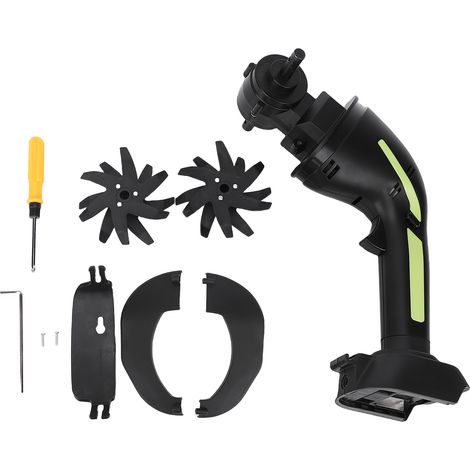 Tragbare, Kabellose Gartenfräse – 4 Manganstahlmesser, 10 Cm Arbeitstiefe, 235 U/min