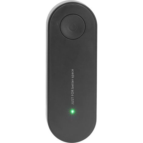 Geräuschloser Luftreiniger Mit Negativen Ionen – 90–240 V, Schwarzer Eu-stecker, Desodorierend Und Formaldehydentfernend