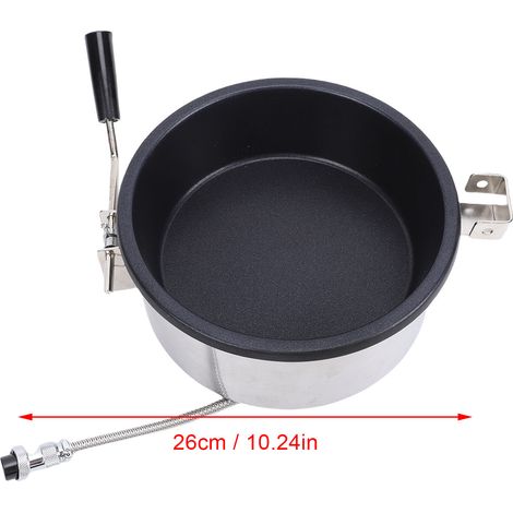Popcornmaschine Aus Edelstahl Für Elektro- Und Gasherde – 230 Mm, 235 G