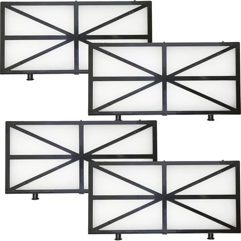 4er-pack Dolphin Poolfilter - Ersatzteilnummer 9991408-r4 - Kompatibel Mit Dolphin Dx6, Triton, Edge, Wave 75, Prowler 830, Deluxe 4/5 - Große Schmutzfilterpatronen