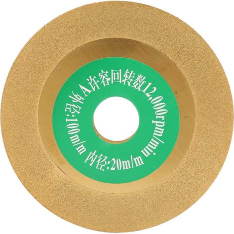 100 Mm (4 Zoll) Diamanttrennscheibe Für Beton Und Stein – Gold, Turbo, 1,2 Mm