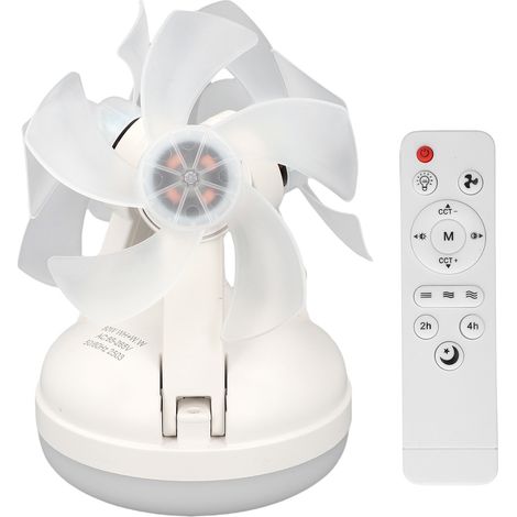 Deckenventilator Mit Led-beleuchtung, 3 Farbtemperaturen, Stufenloser Dimmung, Fernbedienung, Leiser Betrieb