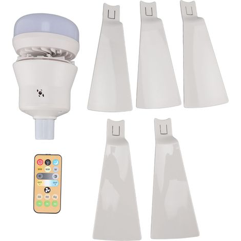 Deckenventilator Mit Einstellbarer Led-beleuchtung (3000k–6500k), 3 Geschwindigkeitsstufen, 1/2/4-stunden-timer, E26-fassung
