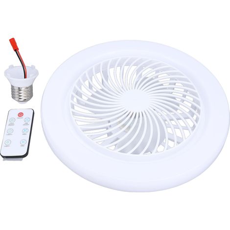 Deckenventilator Mit Dimmbarer Led-beleuchtung Und Fernbedienung, Separate Helligkeits- Und Geschwindigkeitsregelung, E27/e26