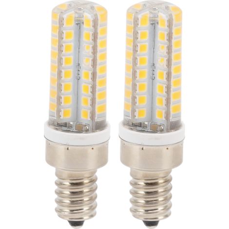 E14 5w 230v 64 Led-maiskolbenlampen, 3000k – 2er-pack, Warmweißes Licht Für Innenräume, Bars, Büros