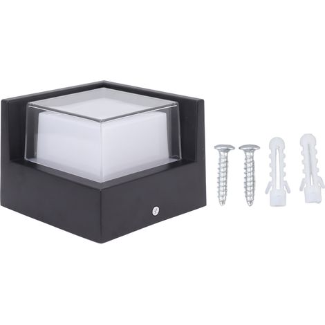 9-w-rgbw-smart-led-wandleuchte, Ip65 Wasserdicht, App- Und Sprachsteuerung, Für Den Innen- Und Außenbereich