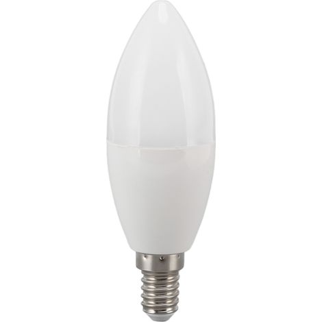 E14 5w C37 Led-lampe Mit Lichtsensor, Kaltweiß 5000k, 450 Lm, Augenschutz