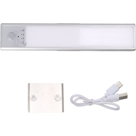 Led-leuchte Mit Bewegungssensor Für Den Kleiderschrank – 20 Cm, Usb-c-aufladbar, Integrierter 800-mah-akku, 120°-abstrahlwinkel