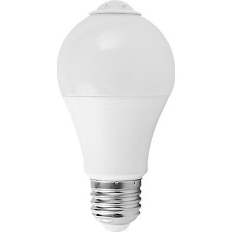 9-w-e27-led-lampe Mit Infrarot-bewegungsmelder Für Flure Und Eingänge – Energiesparend