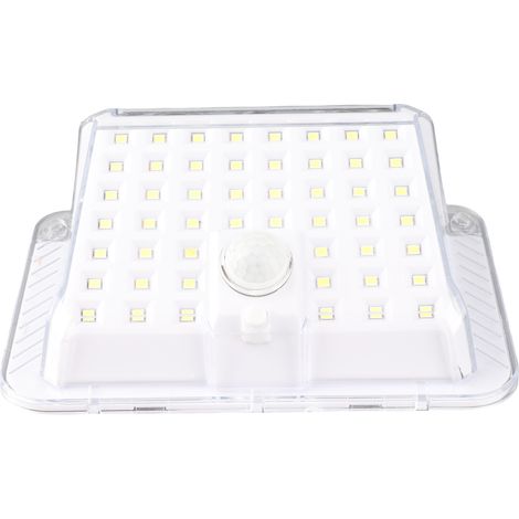 Solar-außenwandleuchte Mit Bewegungsmelder, Ip65 Wasserdicht, 90 Leds, Kaltweiß (6500 K)