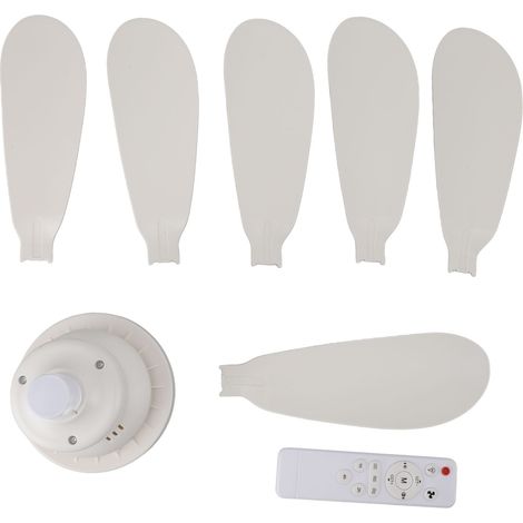 Deckenventilator Mit Dimmbarer Led-beleuchtung, E26/e27-fassung, Inklusive Fernbedienung, Für Garage, Badezimmer, Schlafzimmer, Küche