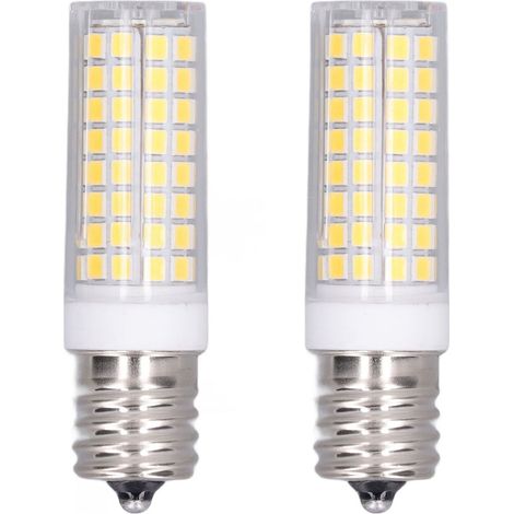 E17 10w Led-lampe – Keramikfassung, 102 Leds, Dimmbar, Natürliches Licht, 2 Stück